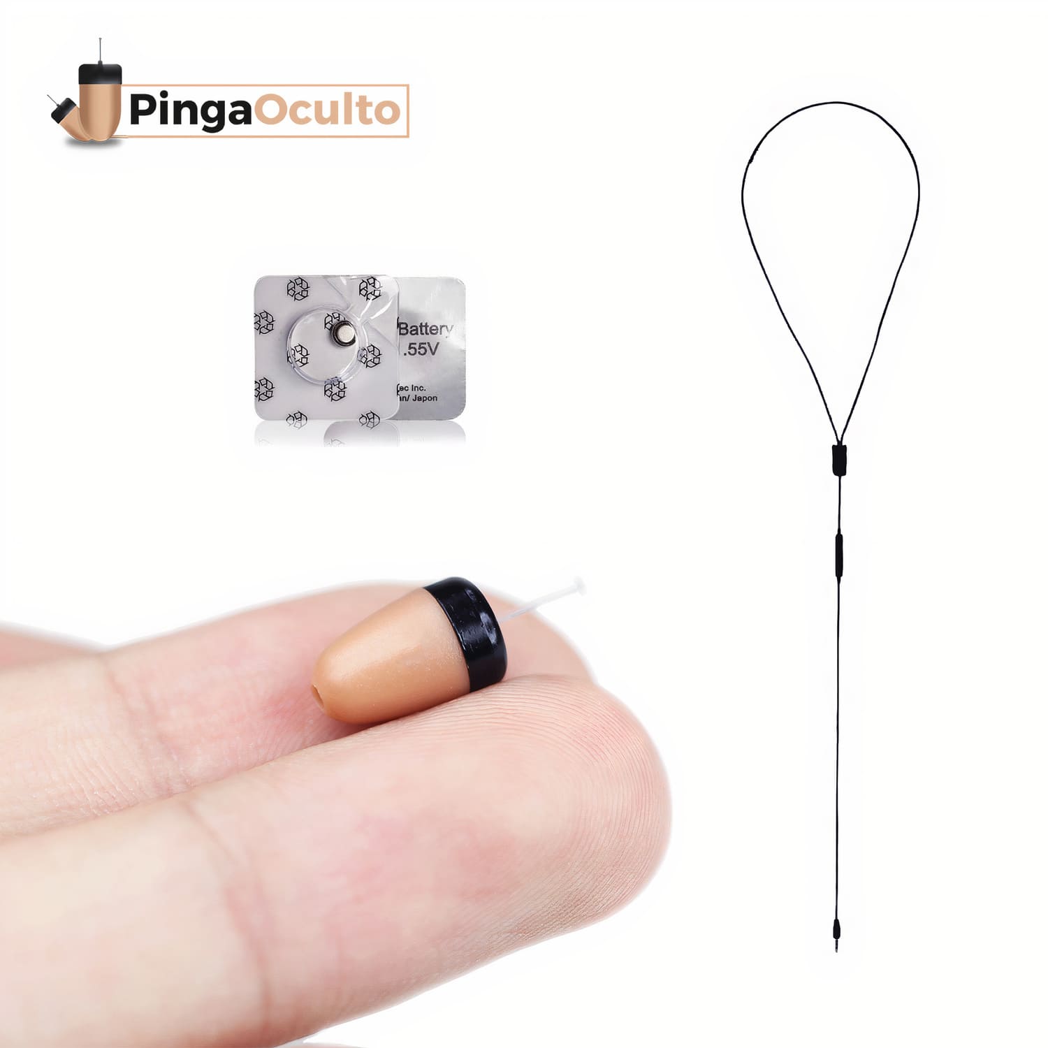 Spy earpiece Nano V4 - Review and VideoTutorial : PingaOculto 