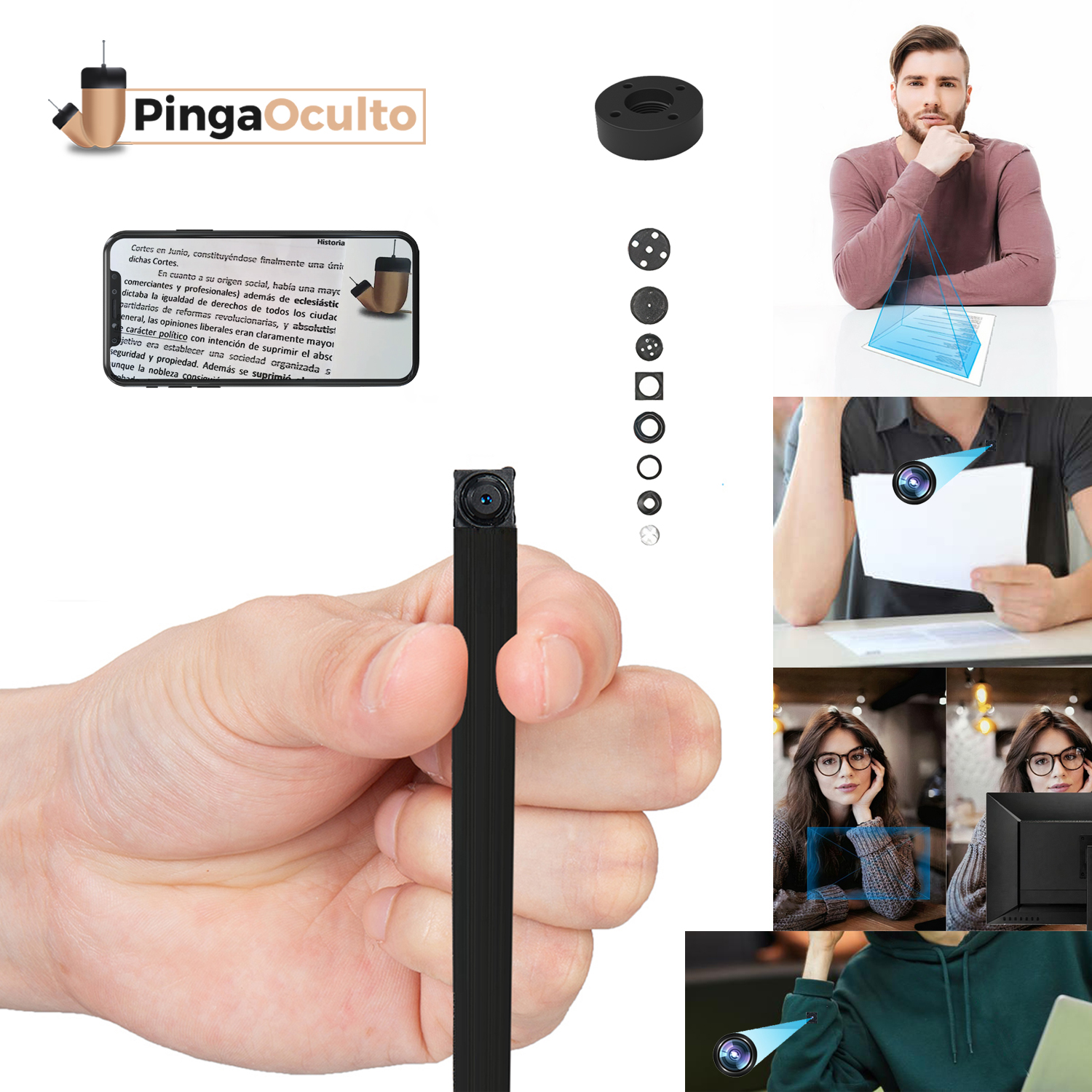 Pinganillo Vip Pro UltraMini Bluetooth - PingaOculto ®