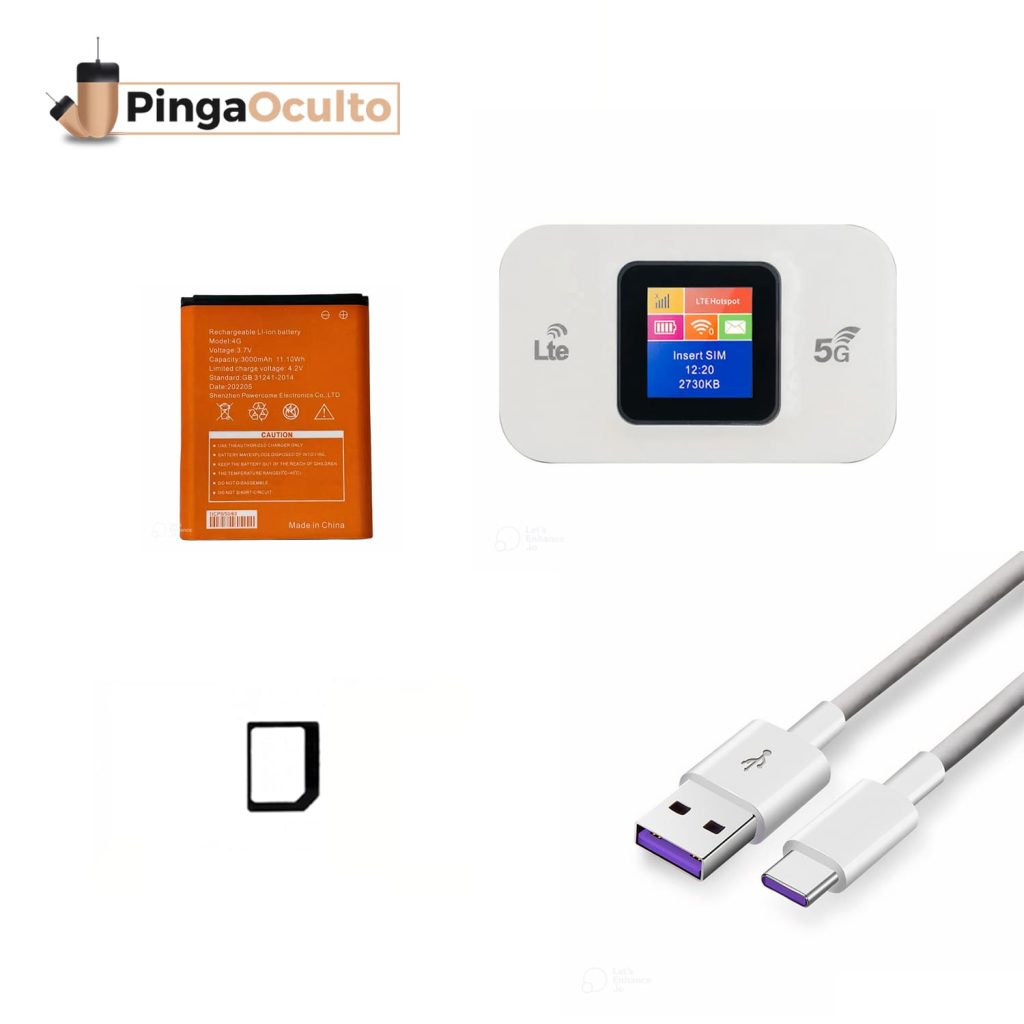 Instructions du routeur Wifi portable 4G - PingaOculto ®